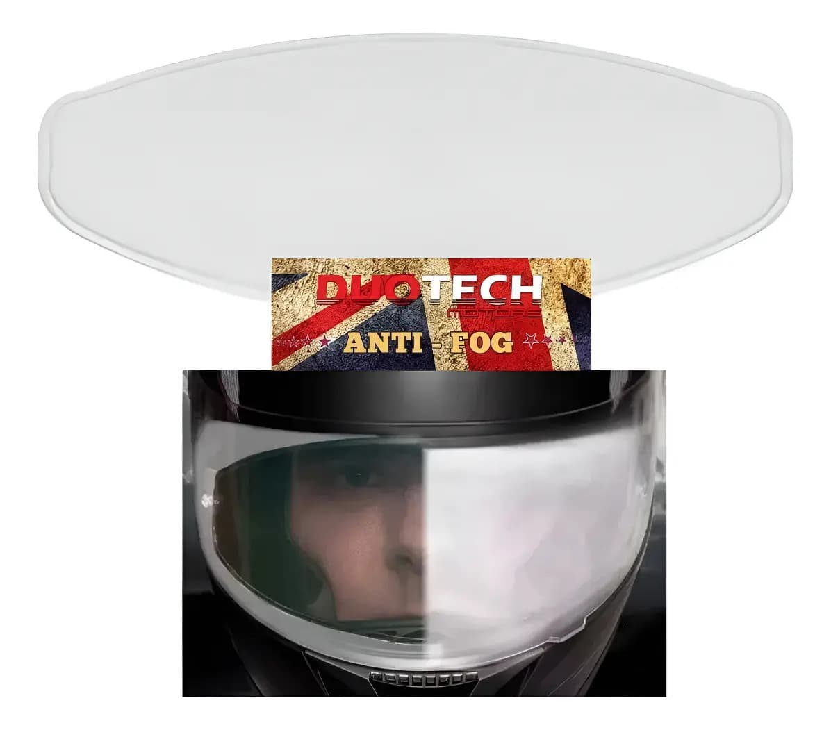 Pelicula Anti Embaçante Duotech Pinlock Universal Cristal