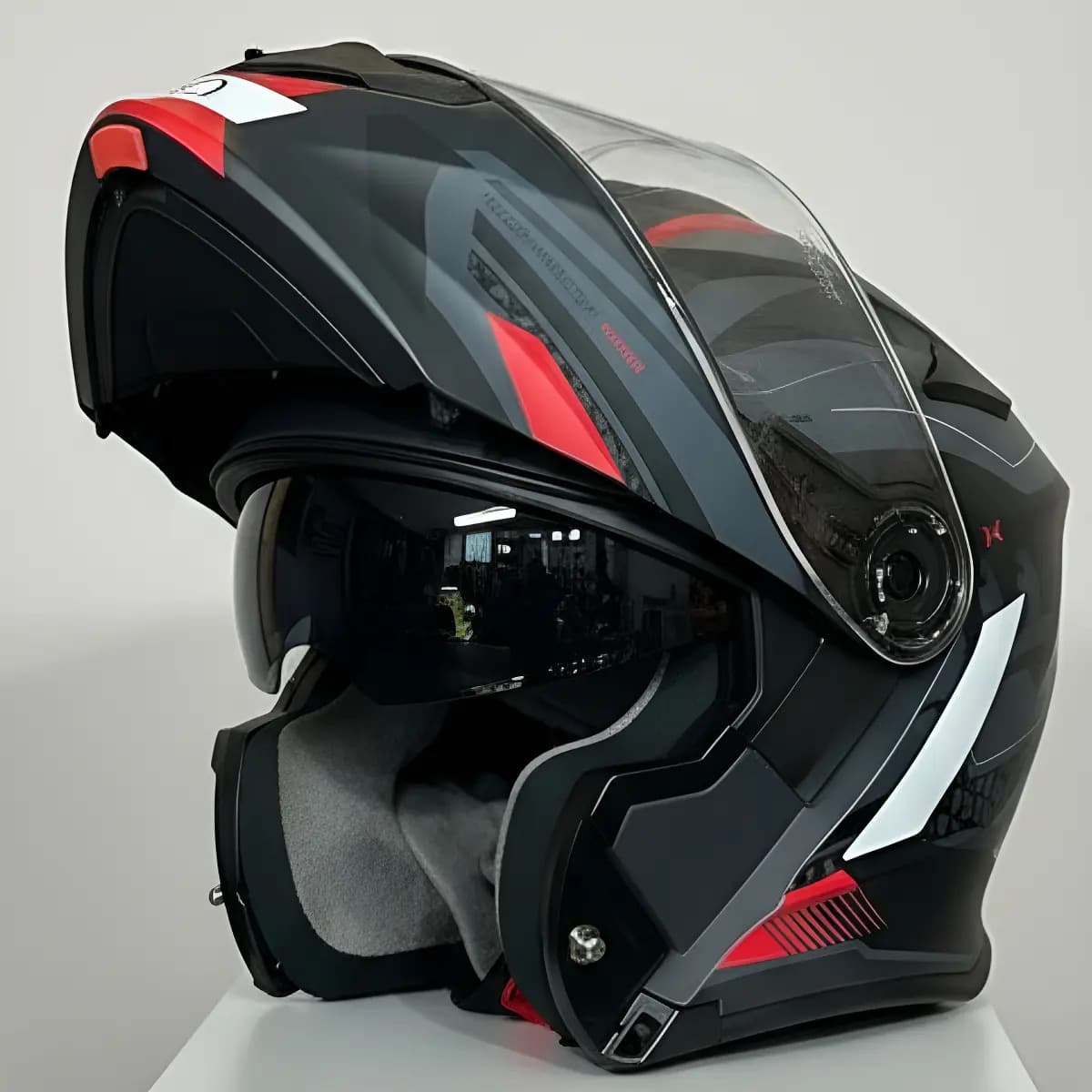 Capacete X11 Turner Escamoteável Óculos Solar